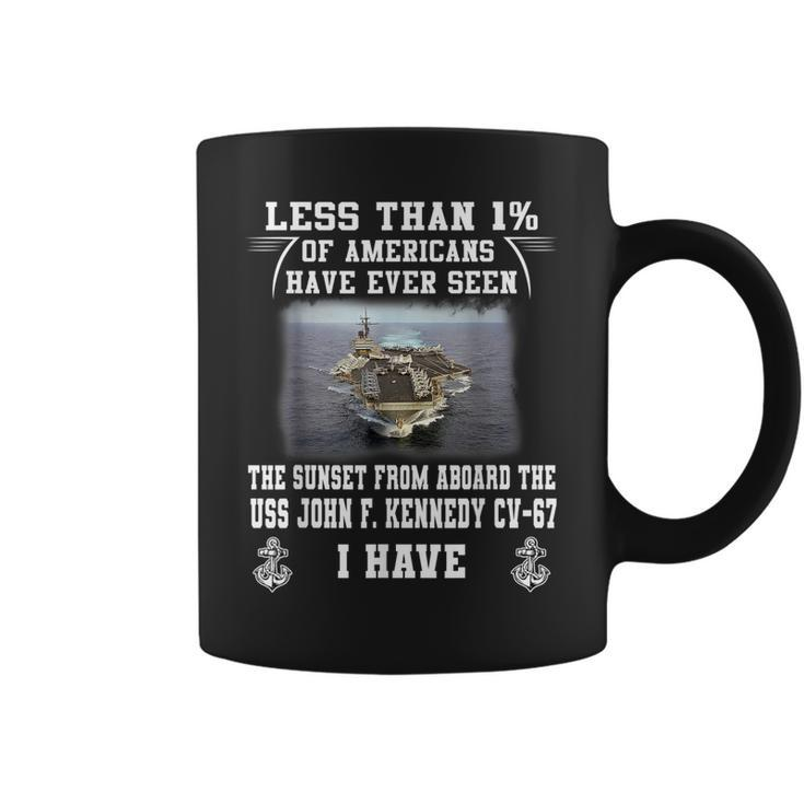 Uss John F Kennedy Cv-67 Aircraft Carrier Coffee Mug