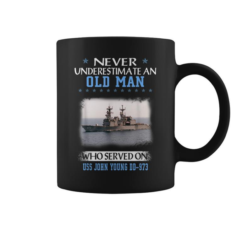 Uss John Young Dd-973 Destroyer Class Veterans Father Day Coffee Mug
