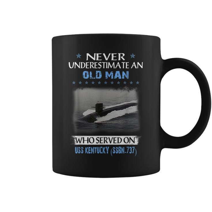 Uss Kentucky Ssbn-737 Submarine Veterans Day Father Day  Coffee Mug