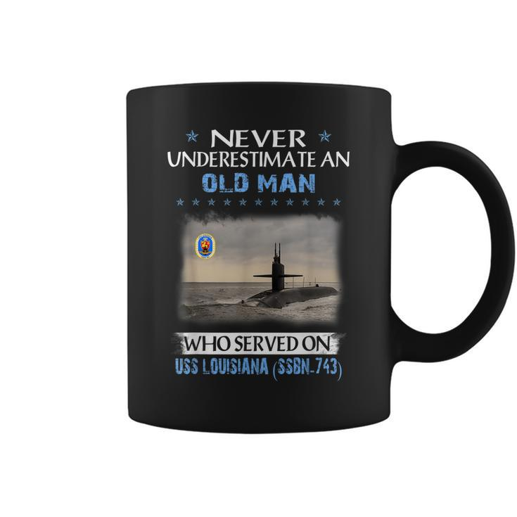 Uss Louisiana Ssbn-743 Submarine Veterans Day Father Day  Coffee Mug