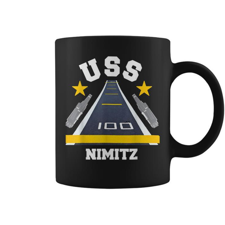 Uss Nimitz Aircraft Carrier Military Veteran  Coffee Mug