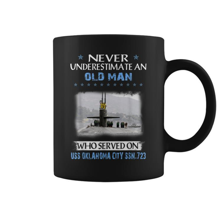 Uss Oklahoma City Ssn-723 Submarine Veterans Day Father Day  Coffee Mug