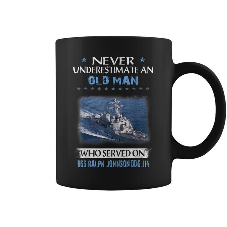 Uss Ralph Johnson Ddg-114 Destroyer Class Veteran Father Day  Coffee Mug