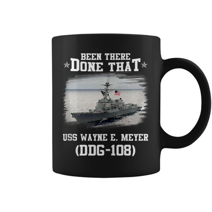 Uss Wayne E Meyer Ddg-108 Destroyer Class Father Day  Coffee Mug