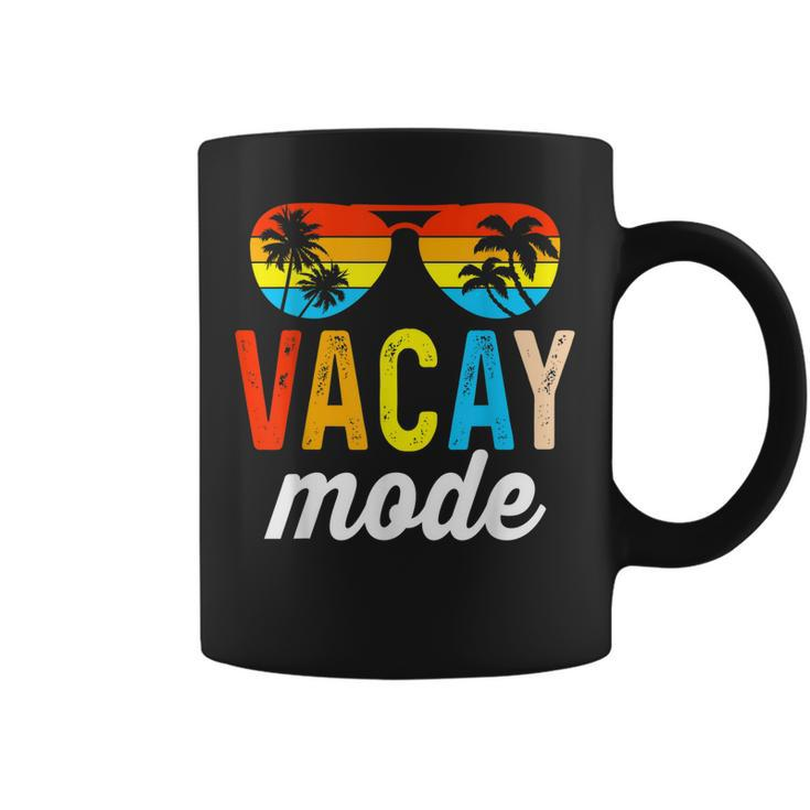Vacay Mode Vintage Vacation Summer Cruise Family Holiday  Coffee Mug