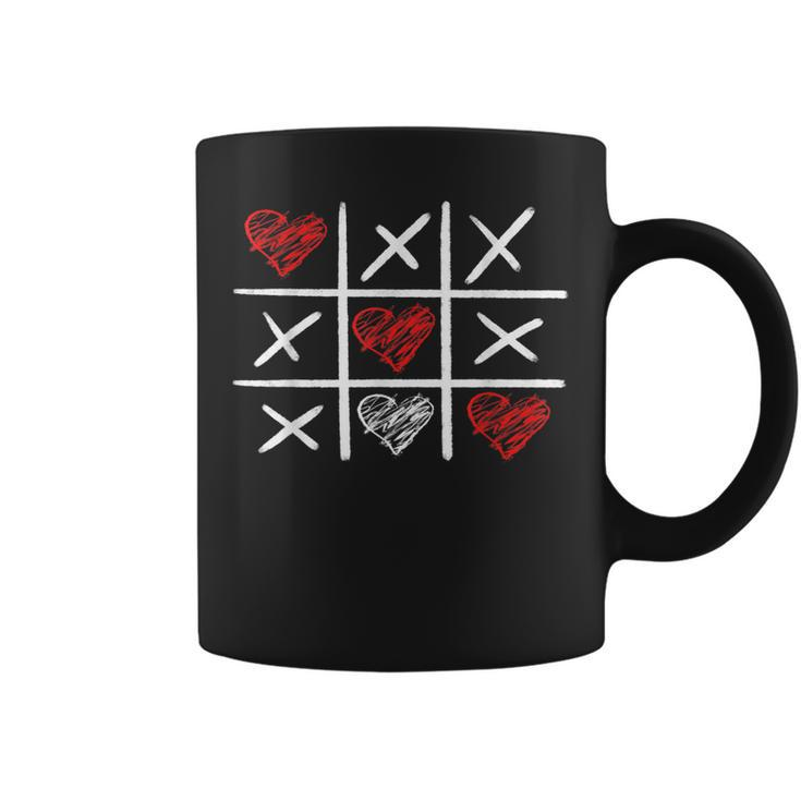 Valentines Day Tic-Tac-Toe Xo-Xo Funny Valentine Gifts  Coffee Mug
