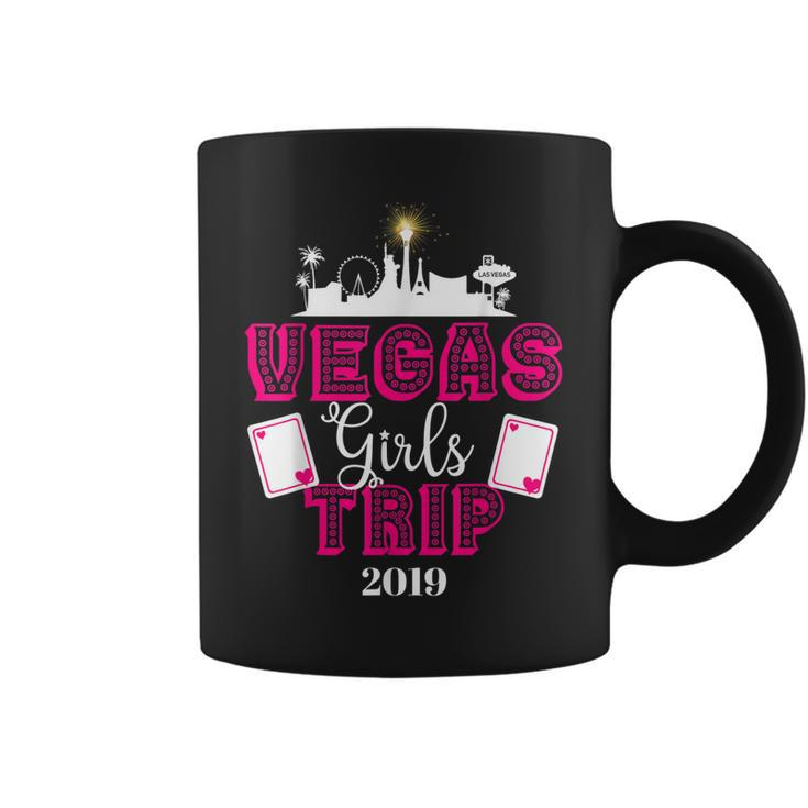 Vegas Girls Trip 2019 Matching Squad Vacation Bachelorette Coffee Mug