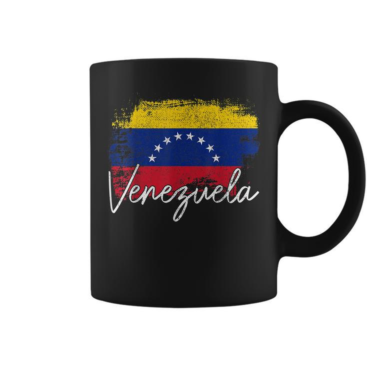 Venezuela Vintage Flag Venezuelan Pride Roots  Coffee Mug