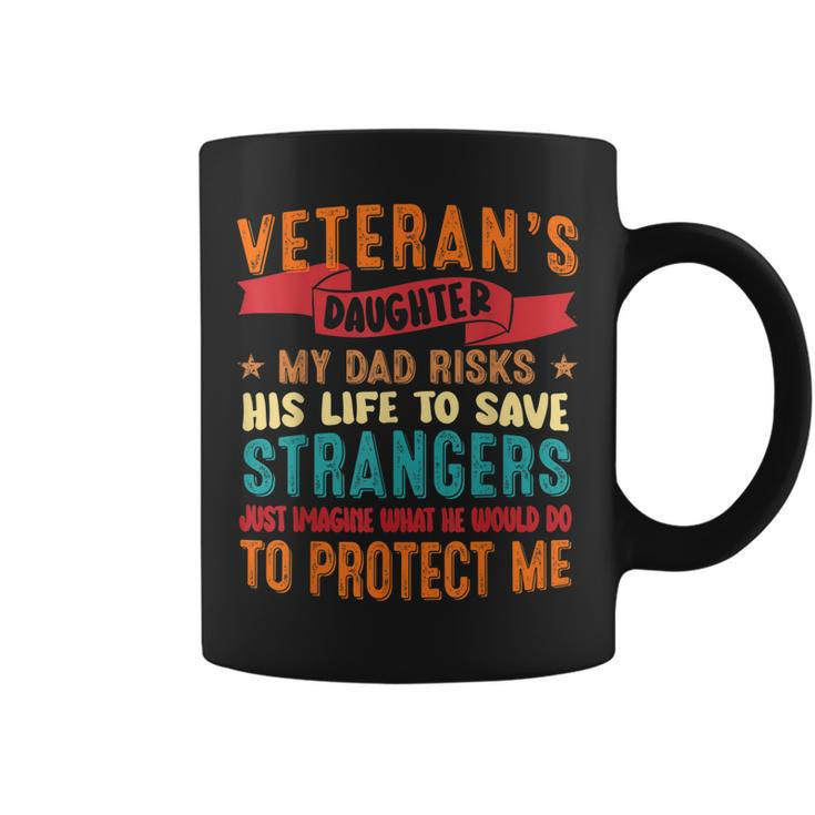Veteran Dad Risks His Life To Protect Veterans Daughter  Coffee Mug