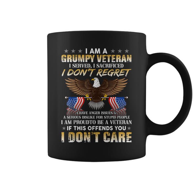 Veterans Day I Am A Grumpy Old Veteran I Served I Sacrificed Coffee Mug ...