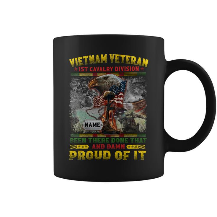 Vietnam Veteran 1St Cavalry Division Been There Done That And Damn Proud Of It Coffee Mug