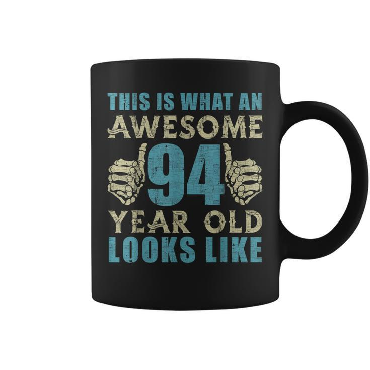 Vintage 1927 Womens Mens 94Th Birthday Gift For 94 Year Old  Coffee Mug