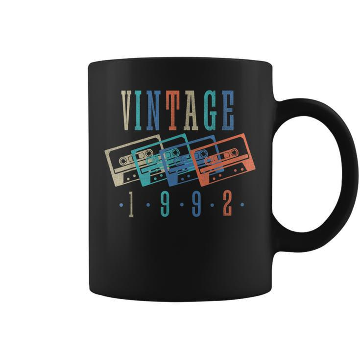 Vintage 1992 Cassette Tape 1992 Birthday Gifts 31 Year Old  Coffee Mug