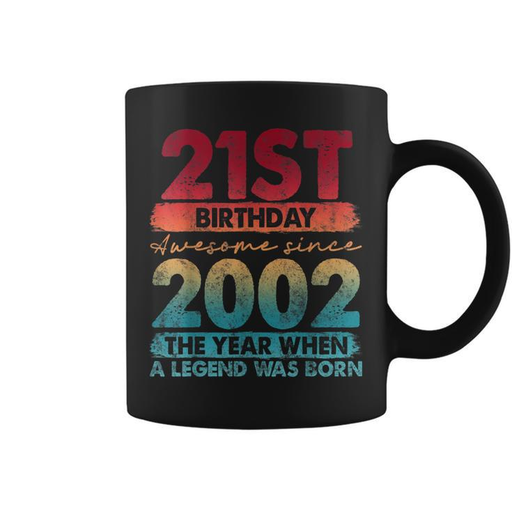Vintage 2002 21 Year Old Gifts Limited Edition 21St Birthday  Coffee Mug