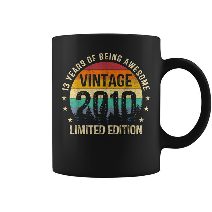 Vintage 2010 Limited Edition 13 Year Old Gifts 13Th Birthday  Coffee Mug