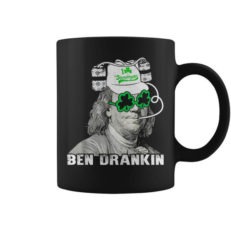 Vintage Ben Drankin Beer - St Patricks Day Apparel Holiday Coffee Mug