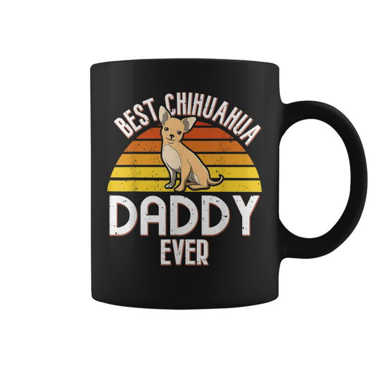 Vintage Best Chihuahua Daddy Ever  I Dog Lover Gift Gift For Mens Coffee Mug
