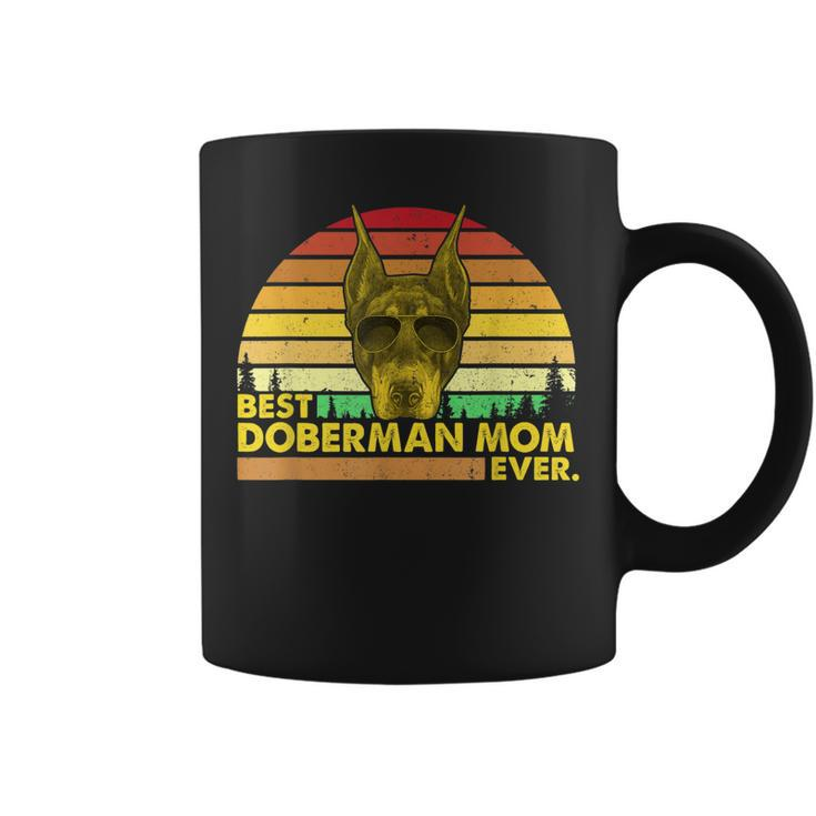 Vintage Best Doberman Mom Ever Dog Mommy Mother Coffee Mug