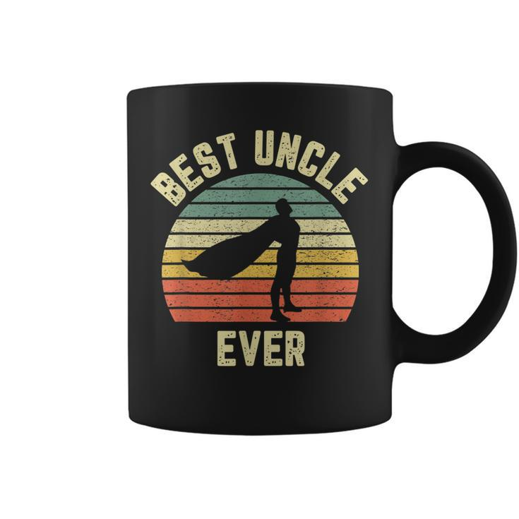 Vintage Best Uncle Ever  Superhero Fun Uncle Gift Idea Gift For Mens Coffee Mug