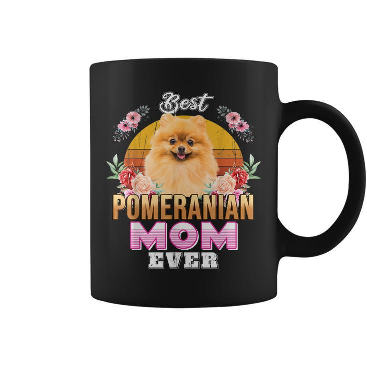Vintage Beste Pommersche Mutter Tee, Hund Mama Muttertag Tassen