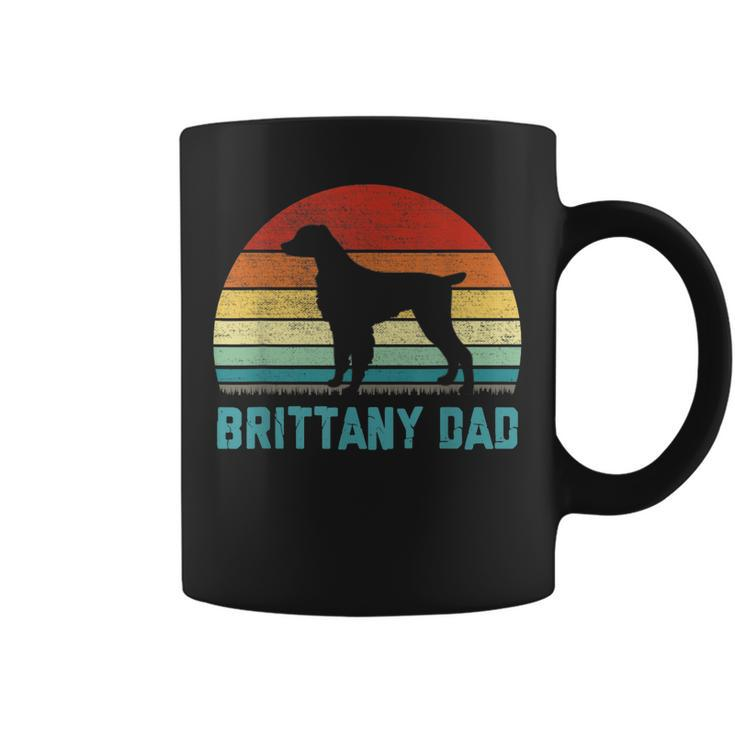 Vintage Brittany Dad - Dog Lover  Coffee Mug