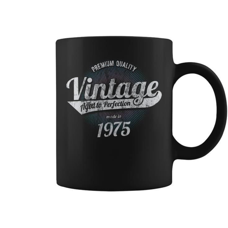 Vintage Est 1975 44 Years Old 44Th Birthday Gift Coffee Mug