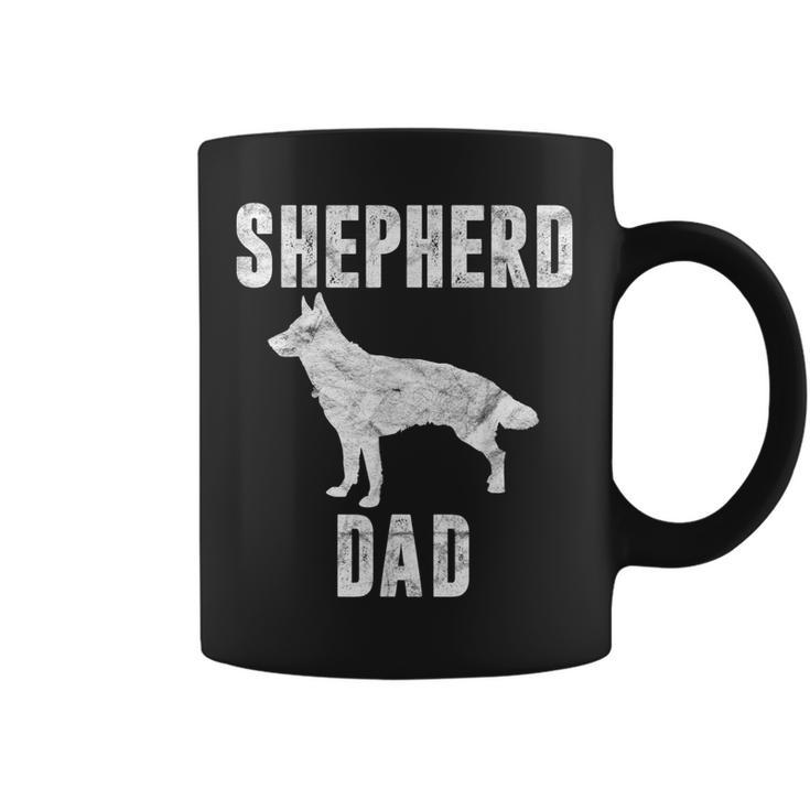 Vintage German Shepherd Dad Gift Dog Daddy Shepard Father Coffee Mug