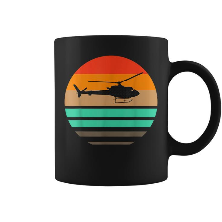 Vintage Helicopter Pilot T  Pilot And Mechanic Gifts Coffee Mug