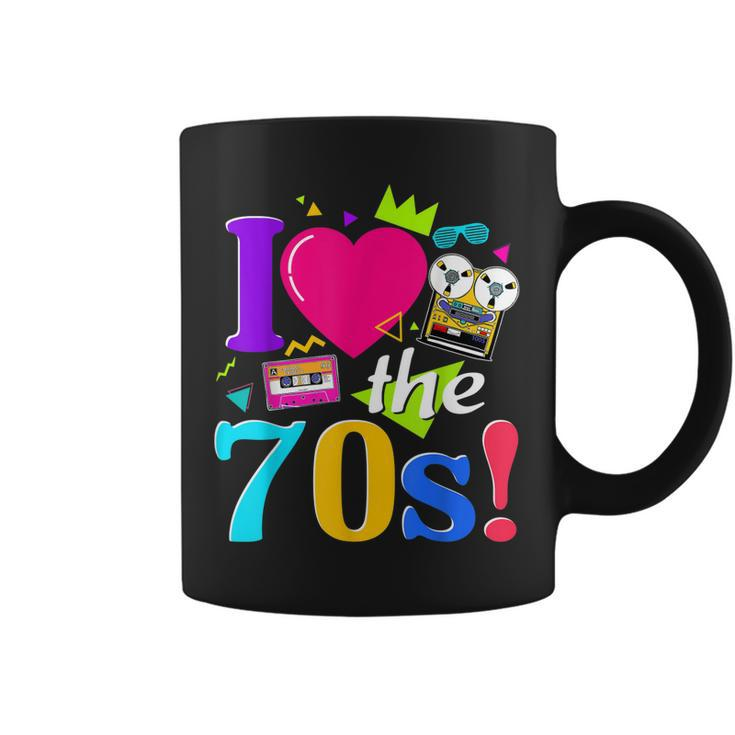 Vintage I Love The 70S Made Me 1970 70S Cassette Tape  Coffee Mug