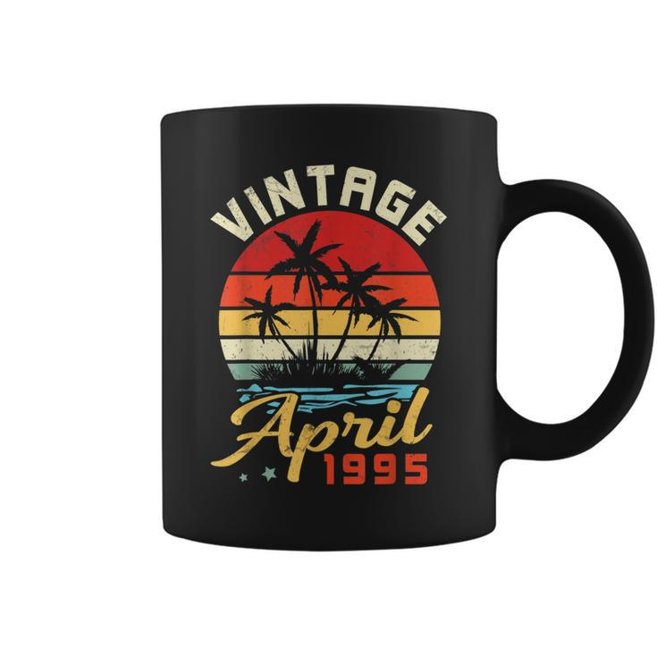 Vintage In April 1995 Happy Birthday 28 Years Old To Me You  Coffee Mug