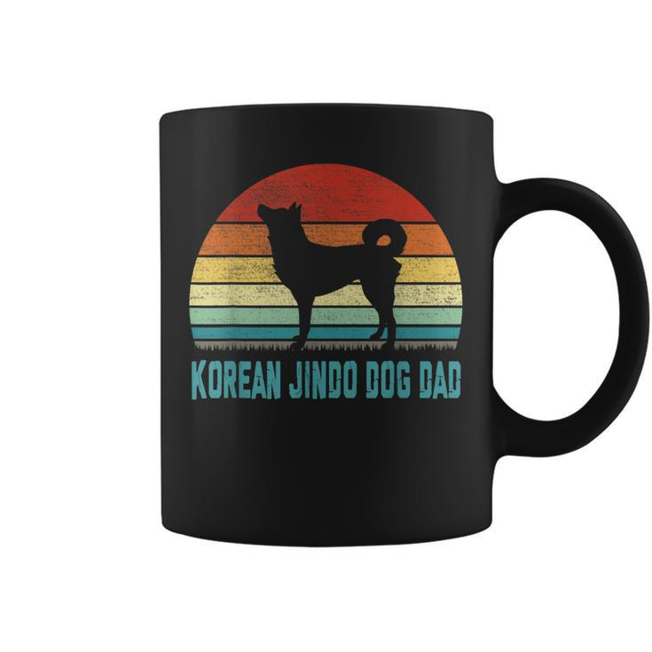 Vintage Korean Jindo Dog Dad - Dog Lover  Coffee Mug