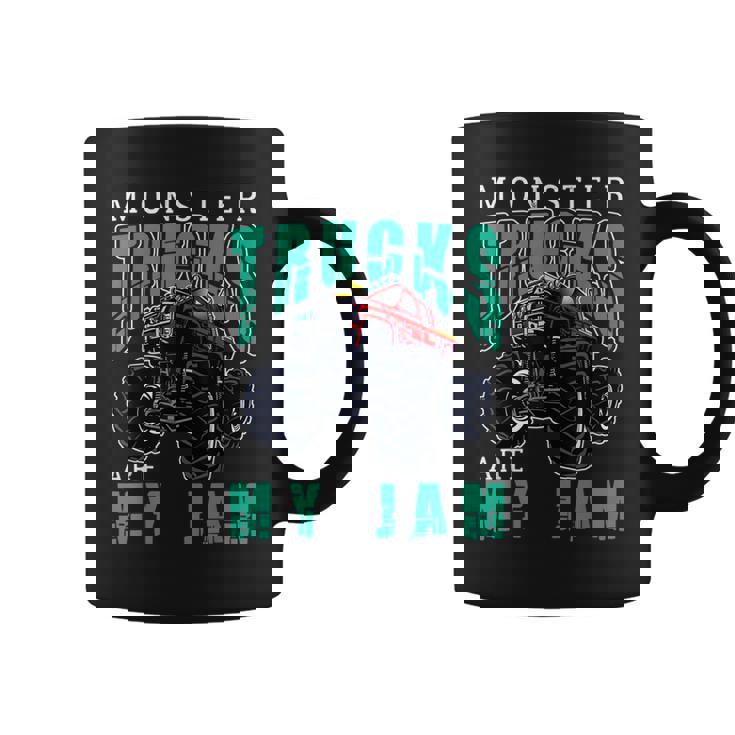 Vintage Monster Truck Retro Style Monster Truck Are My Jam  Coffee Mug