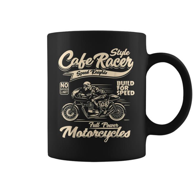 Vintage Motorcycle T  Biker T  Cafe Racer Coffee Mug