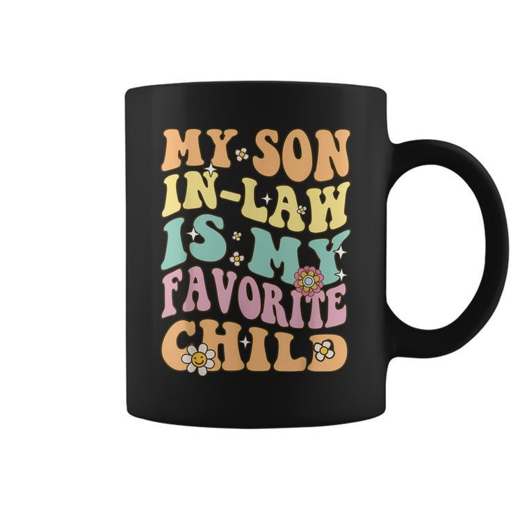 Vintage My Son In Law Is My Favorite Child Mothers Day  Coffee Mug