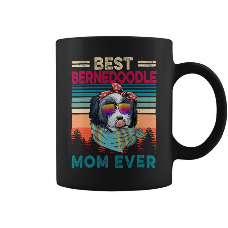 Vintage Retro Best Bernedoodle Mom Ever Cool Dog Mother Day Coffee Mug
