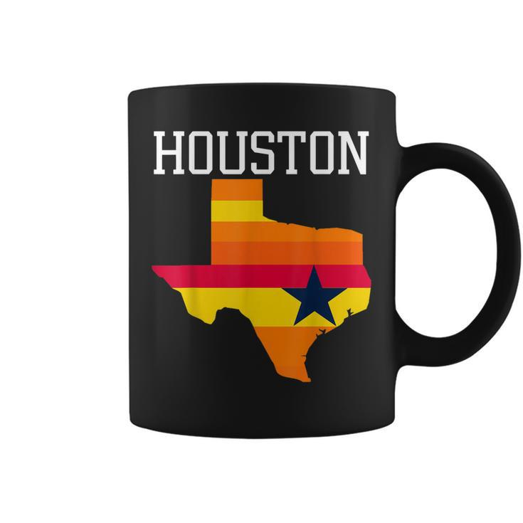 Vintage Retro Houston Texas  Coffee Mug