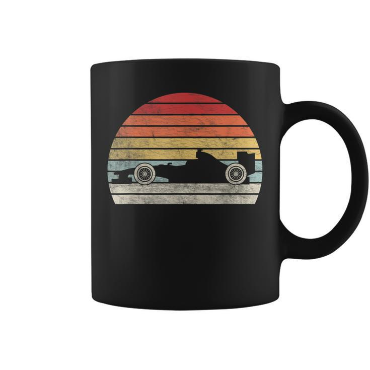 Vintage Retro Mechanic Sport Formula Race Car  Coffee Mug
