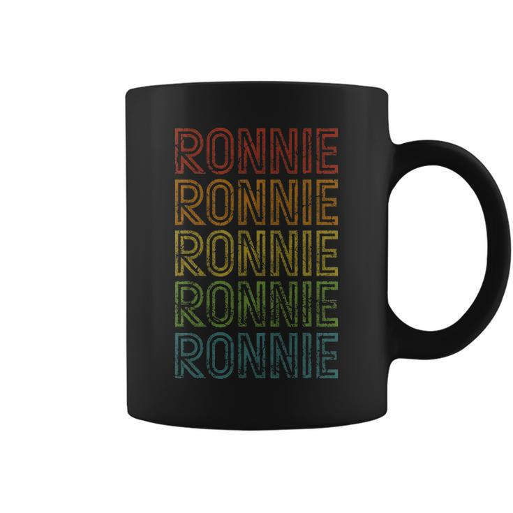 Vintage Ronnie Cool Name Birthday Gift Coffee Mug