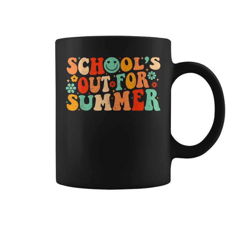 Vintage Schools Out For Summer Ladies Women Kids Teacher  Coffee Mug