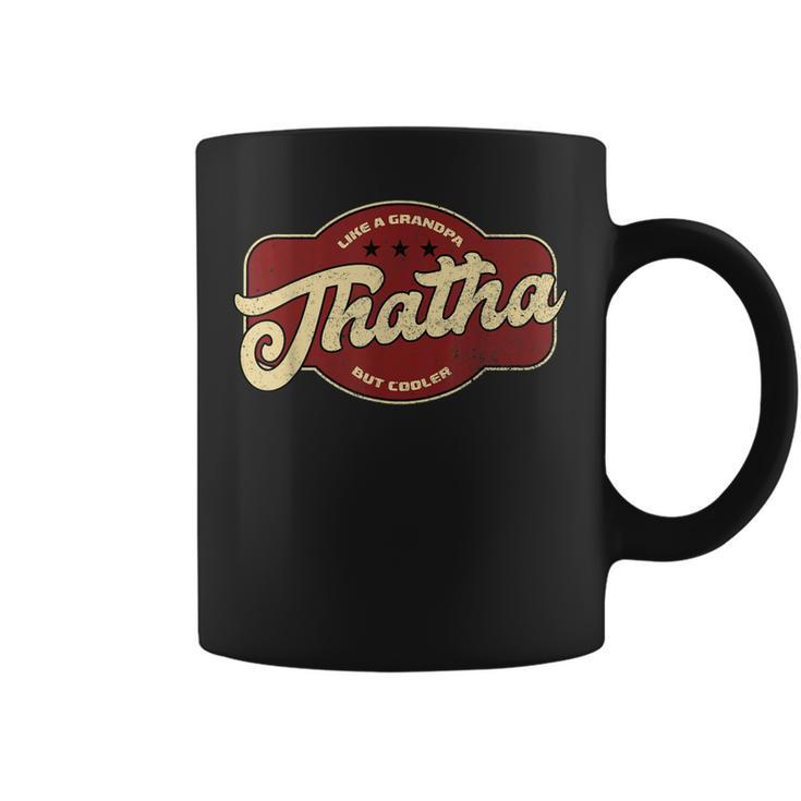 Vintage Thatha Like A Grandpa But Cooler Coffee Mug