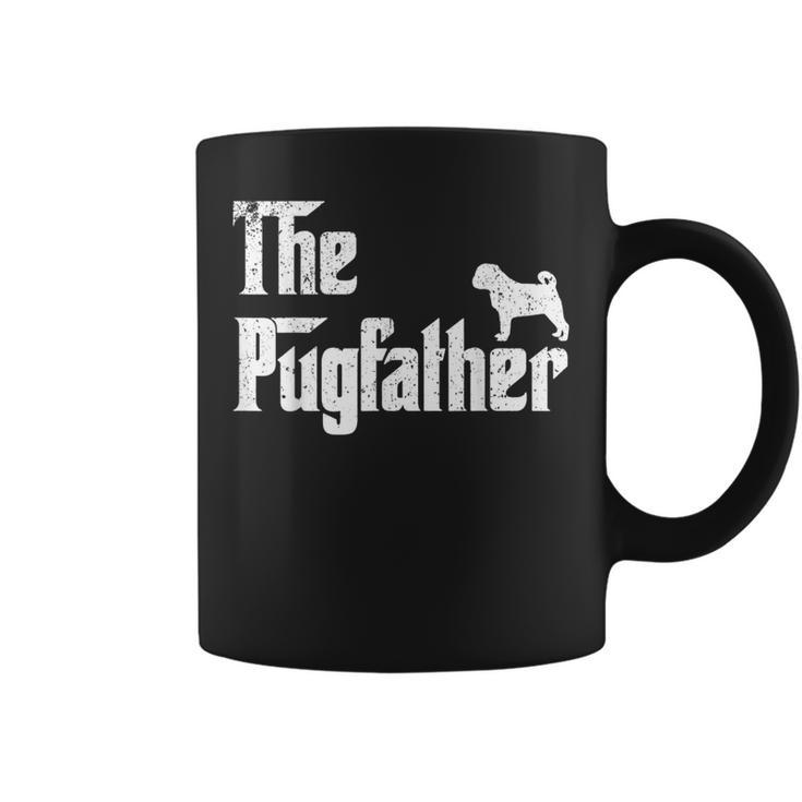 Vintage The Pugfather Pug Dad  Coffee Mug