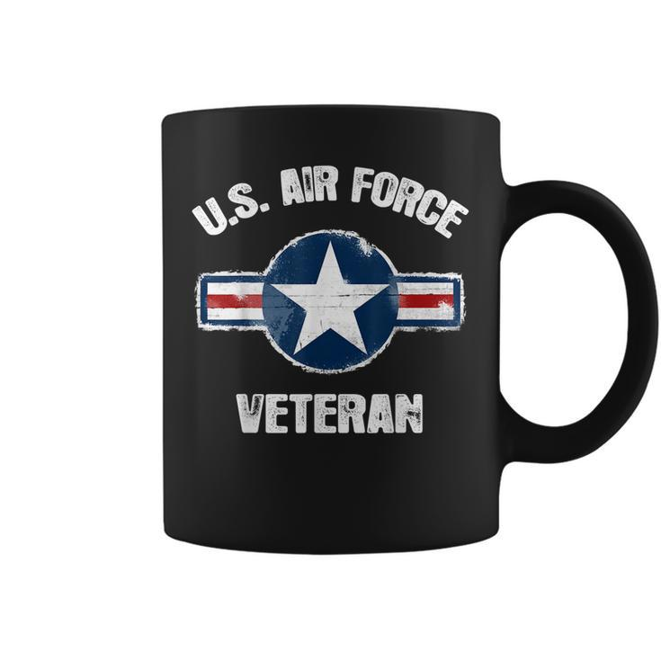 Vintage Us Air Force Veteran  - Vintage Usaf Veteran  Coffee Mug