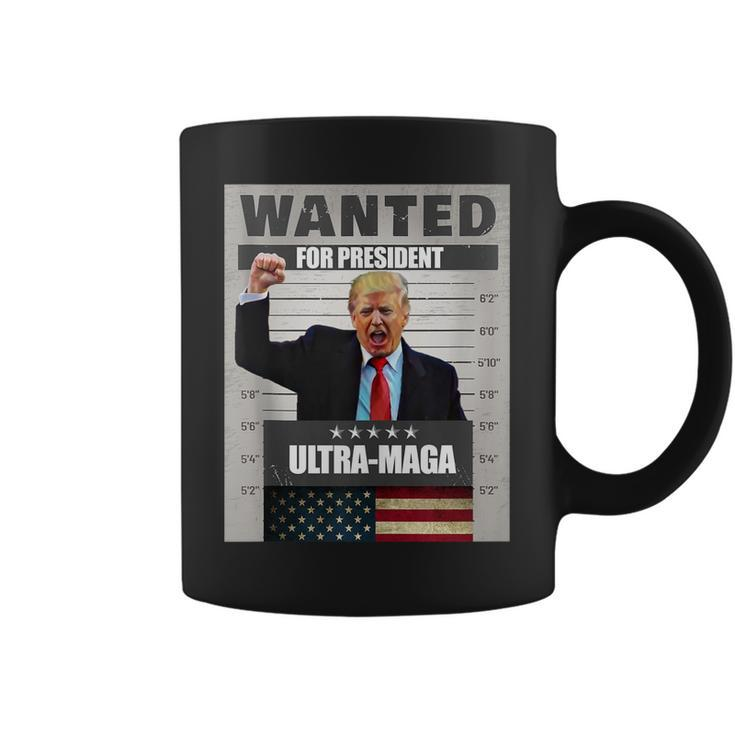 Wanted For President - Trump - Ultra Maga  Coffee Mug