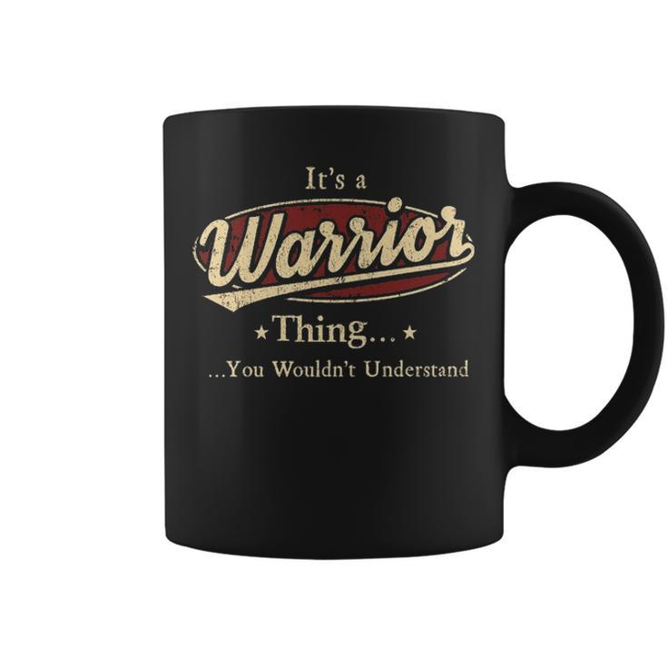 Warrior  Personalized Name Gifts  Name Print S  With Name Warrior Coffee Mug