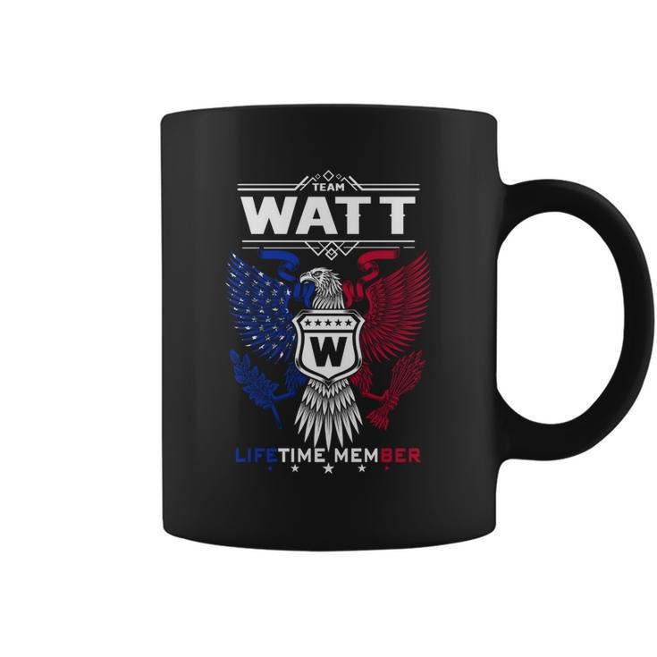 Watt Name  - Watt Eagle Lifetime Member Gif Coffee Mug