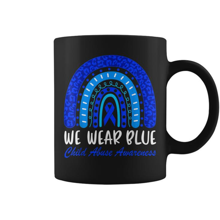 Wear Blue Stop Child Abuse Child Abuse Prevention Awareness  Coffee Mug
