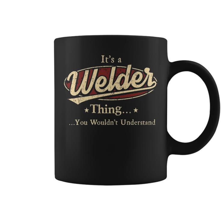 Welder  Personalized Name Gifts  Name Print S  With Name Welder Coffee Mug