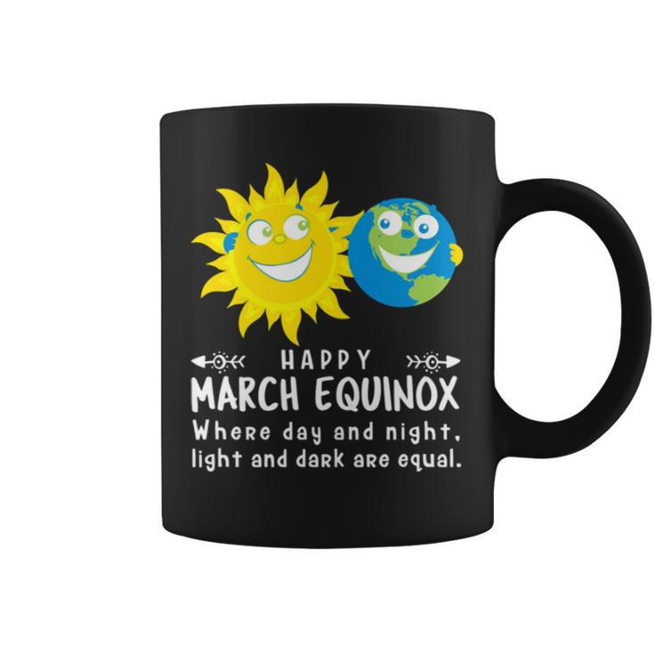 Where Day And Night Light And Dark Are Equal March Equinox Coffee Mug