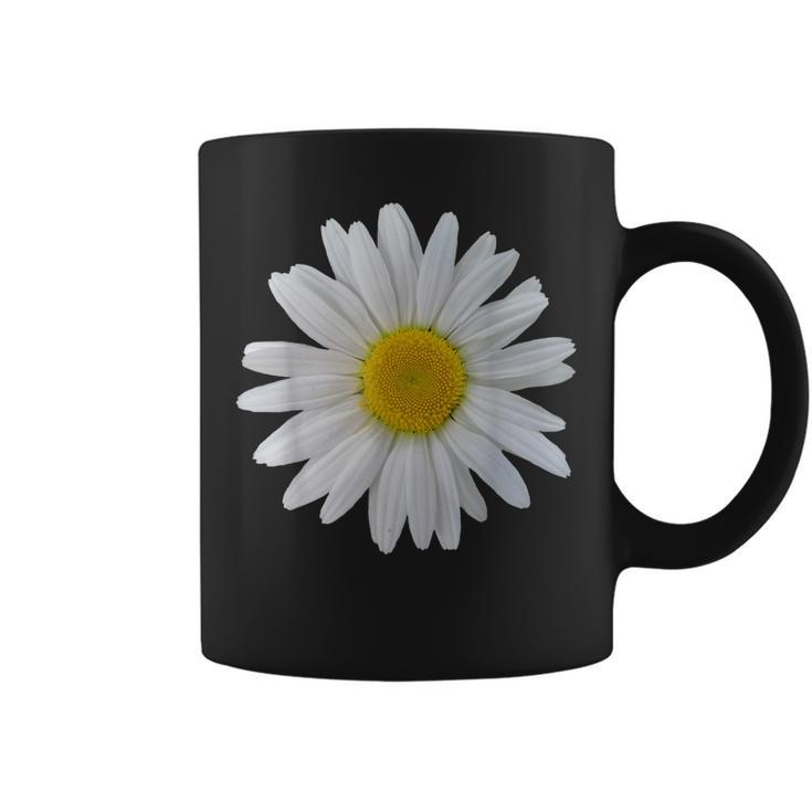 White Daisy Flower Blooming Daisy Blooms Flowery Daisies  Coffee Mug