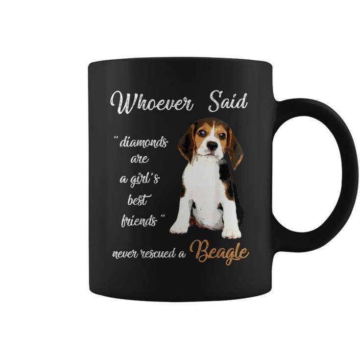 Whoever Said Beagle Is Best Dog Girls  Dogs Lover Gift Coffee Mug